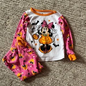 Minnie Mouse Halloween pajamas 18m
